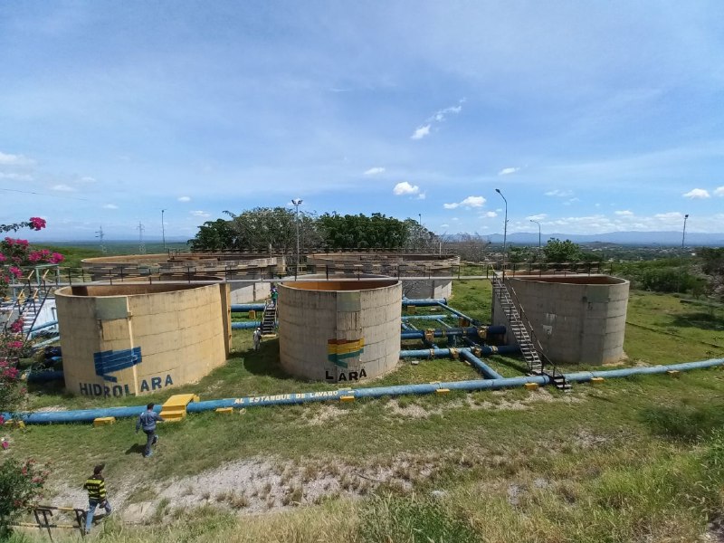 Planta Carora - potabilizacion en Planta Carora